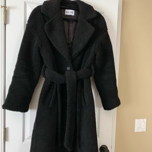 NA-KD Midi Teddy Coat Size 38